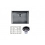 Aqu Gun Metal Handmade Single Bowl Kitchen Sink 600*450*300mmH Aqu Gun Metal Handmade Single Bowl Kitchen Sink 600*450*300mmH